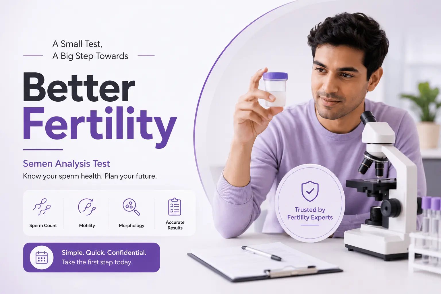 Semen Analysis Test Price in India: Cost, Procedure & Male Fertility Test Guide